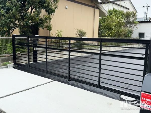 敷地の出入りを制限する安心のカーゲート