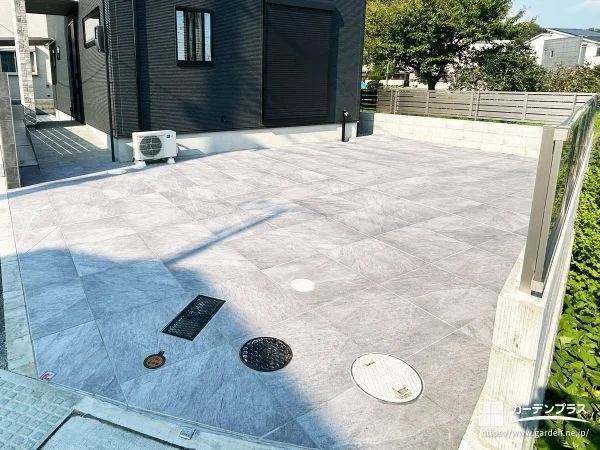 高級感を楽しめる、こだわりの駐車スペース