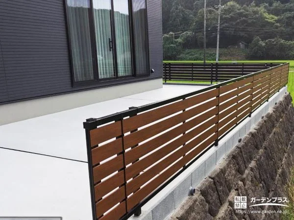 安心して過ごせるテラス空間