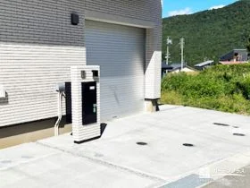 統一感のあるシンプルな門まわり[施工後]