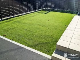 やわらかな足触りの人工芝[施工後]