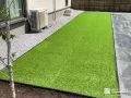 鮮やかな人工芝の敷設でお庭に彩りをプラスしたリフォーム工事