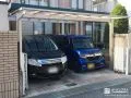 既存カーポートをフラット屋根のカーポートにリフォームした工事