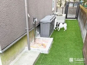 愛犬の飛び出しを防ぐ門扉[施工後]