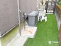 愛犬の飛び出しを防ぐ門扉