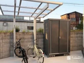 未舗装部分を無くして手入れのいらない庭へ外構リフォーム工事