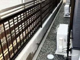 建物まわりをすっきり保つ、手入れしやすい犬走り[施工後]