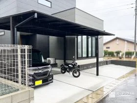 シンプルながら上質さのあるモダン新築外構