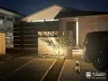 ライティングで魅せるナチュラルモダン新築外構デザイン