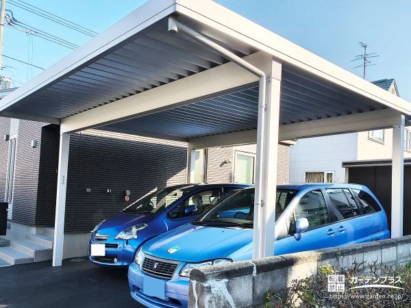 雪国の暮らしを支える安心設計の新築外構