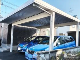 雪国の暮らしを支える安心設計の新築外構