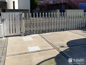 出入りのしやすさと防犯性の向上を叶えたカーゲートの設置工事