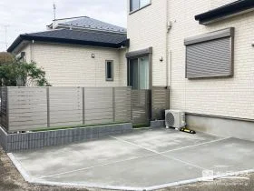 視線を遮り、愛犬の「警戒吠え」を防止[施工後]