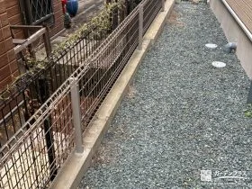 犬走りの敷地境界を明確化[施工後]