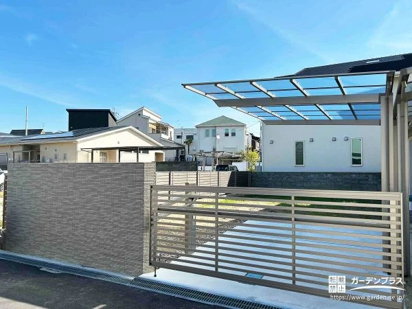 隣地購入で叶える。防犯性と意匠性を高めた外構リフォーム