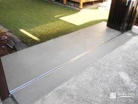 足元を整え、日々の負担を軽減する土間コンクリート[施工後]