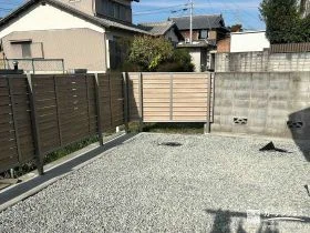 水はけが良く雑草も生えにくいお庭のローメンテナンス化工事