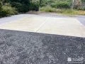コンクリートの駐車スペースでお車の出入りをスムーズにした工事
