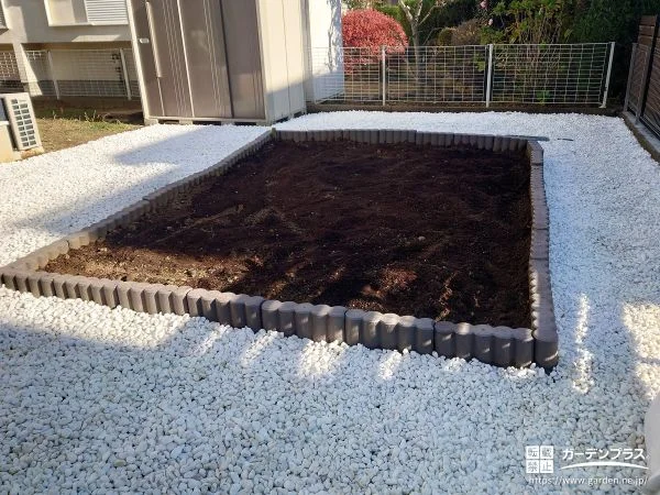 花壇まわりを整えてお庭をすっきり見せた外構リフォーム工事