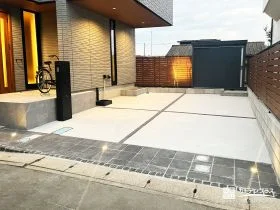 夜の風景をドラマチックに変える、計算されたライティング[施工後]