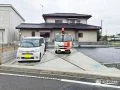 動線と景観を両立した、すっきり2台用の駐車スペース