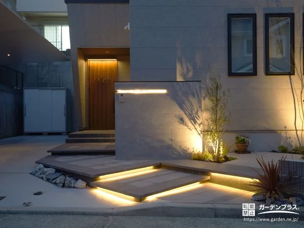 光が繋ぐ外構照明