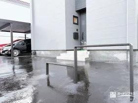 寒冷地でもBBQを楽しめるお庭付きの新築外構