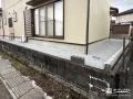 お住まいの基礎を支える土留めと犬走りの雑草対策