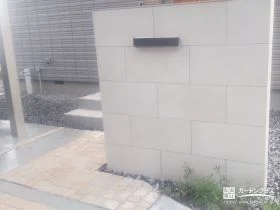 建物と一体感のある門まわりデザイン  仕様[施工後]