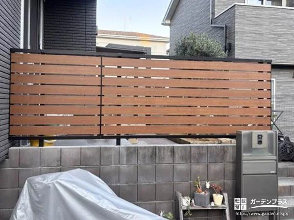 No.28074 ウッドデッキを広々としたタイルデッキに生まれ変わらせた工事[施工後]