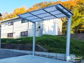 自転車を雨から守るサイクルポート[施工後]