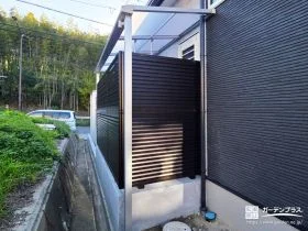 ストックヤードのようなプライベート空間[施工後]