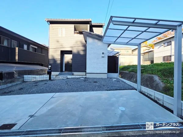 シンプルな中に使いやすさを詰め込んだ、暮らしに寄り添う外構プラン