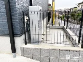 境界まわりは安全性とすっきり感を両立[施工後]