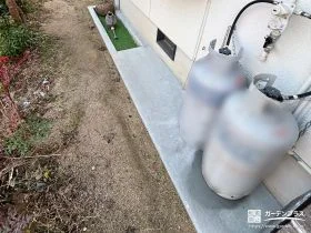 犬走りの雑草対策[施工後]