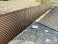 お庭の境界も守る目隠しフェンス