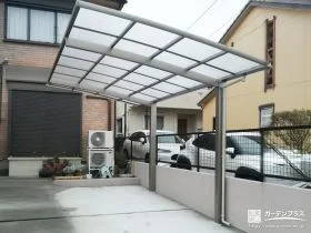 カーポート設置とコンクリート仕上げで整えた駐車スペース工事