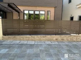 フェンス設置で生垣のお手入れの手間をなくしたリフォーム工事