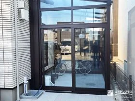 洗濯もくつろぎも叶えるテラス囲い[施工後]