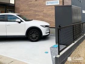 必要な場所だけ舗装して、使いやすさとコストを両立[施工後]