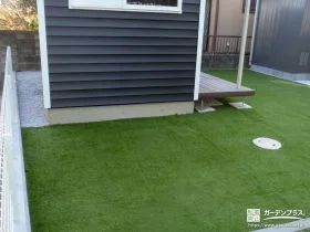 緑豊かでローメンテナンスに仕上がったお庭のリフォーム工事