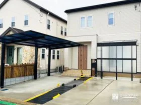 奥行の長い敷地を活かしながら目隠しも叶える新築外構プラン