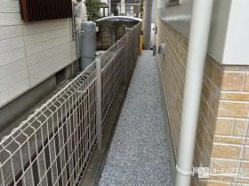 犬走りの雑草対策[施工後]