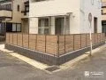 お庭周りのプライバシーを守る目隠しフェンス