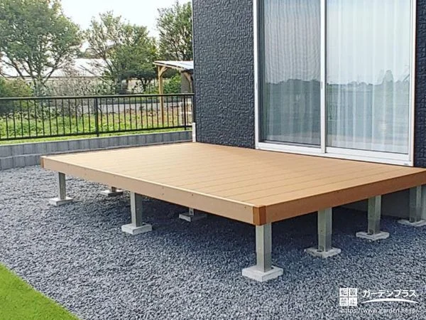 No.28363 既存の可愛らしい花壇の黒土を入れ替え植物を育てやすくした工事[施工後]