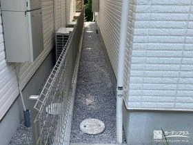 犬走りの雑草対策[施工後]