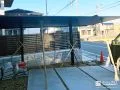 フラット屋根がスタイリッシュなカーポート