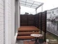 既存デッキをもっと過ごしやすくする目隠しフェンス