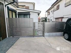 中型犬がのびのび走れる専用ドッグラン[施工後]