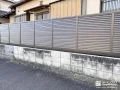 すき間なくしっかり視線をカットする安心の目隠しフェンス工事